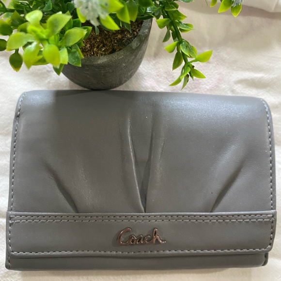 Coach Handbags - Coach Gray Women's Wallet